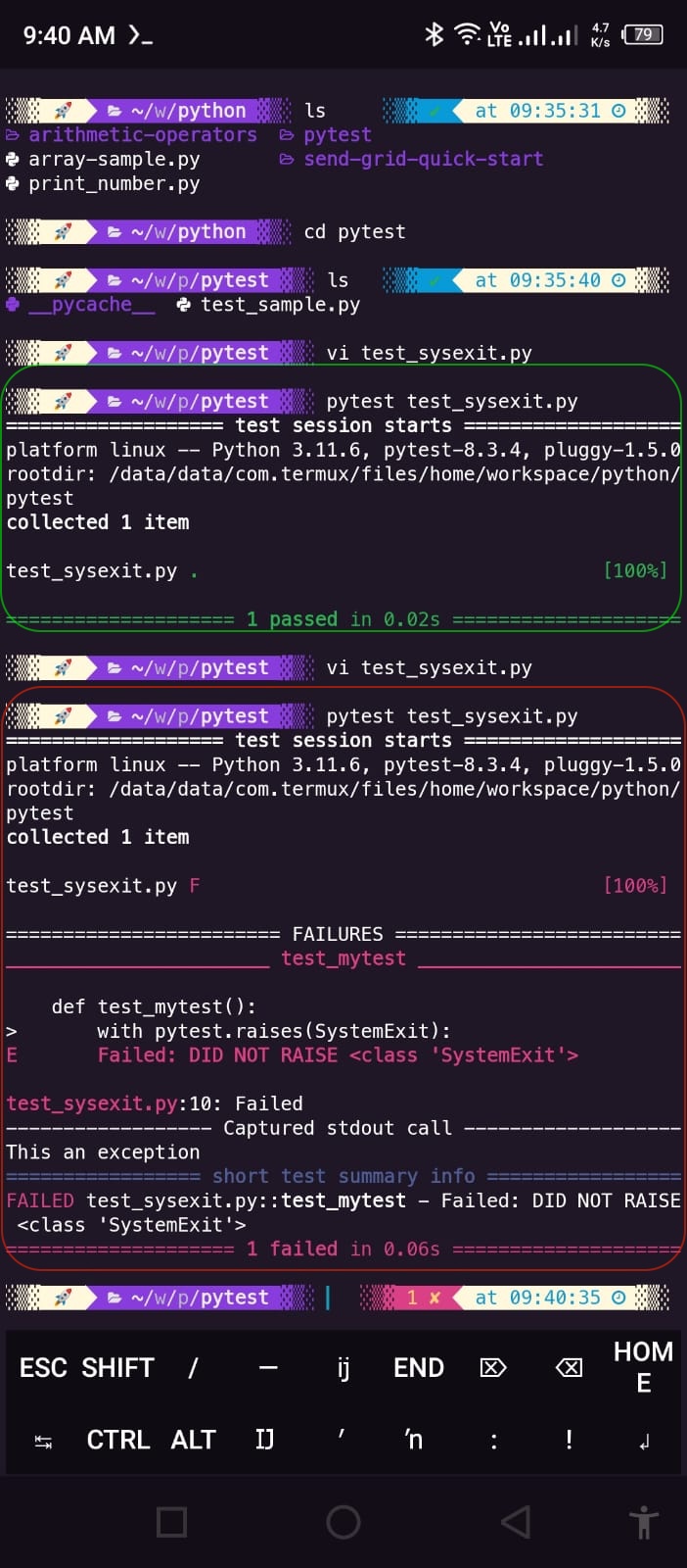 raises-run-terminal-passed-failed