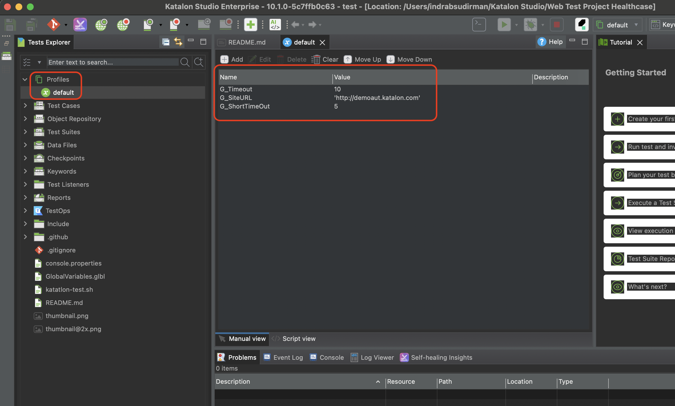 healthcase component project