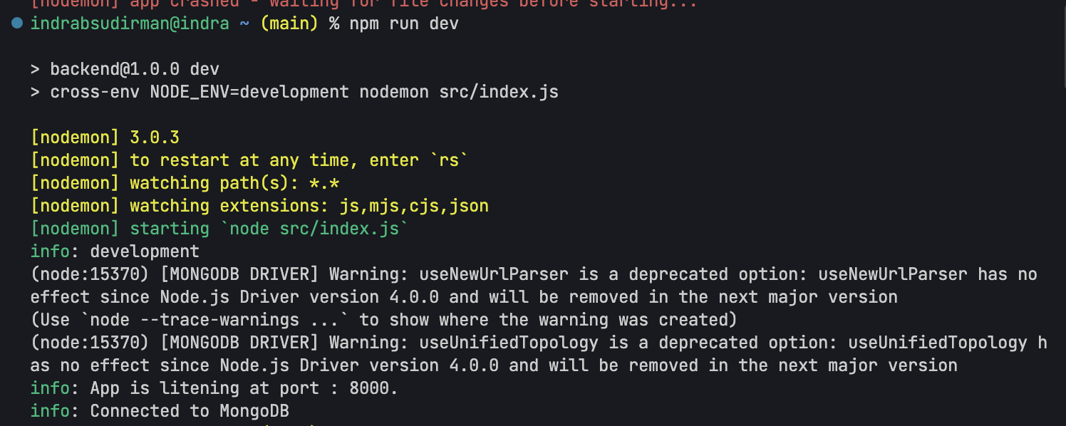 Rest API Project Run